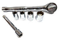 บล็อคขันหกเหลี่ยม 7.0/8.0/10/12 mm. Racing Wrench Set 54-1301 เครื่องมือ ตัวขัน