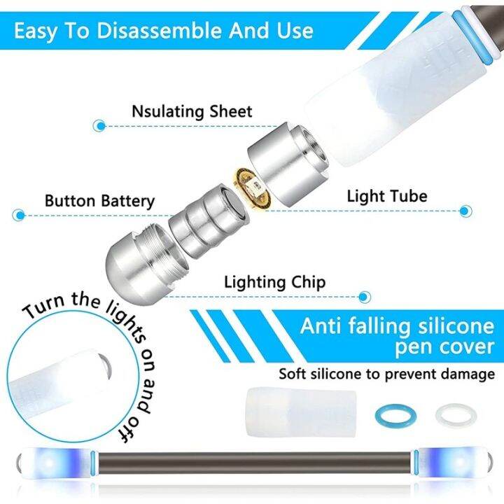 3ชิ้นปากกานิ้วมือปากกาสำหรับควงการเล่นเกมปากกาสำหรับควงสำหรับนักเรียนเหมือนฟิดเจ็ตปากกาหมุนได้สำหรับนักเรียนปากกาเด็ก