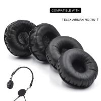 Ear Pads For Telex Airman 750 Headphone Earpads Replacement Headset Ear Pad PU Leather Sponge Foam