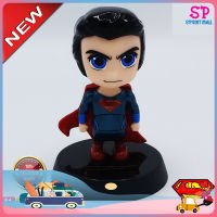 Superman หัวโยก ตุ๊กตาหัวโยก ตุ๊กตาSuperman Doll Head shake น่ารัก มีช่องรับแสง ตุ๊กตาหน้ารถ โยกได้เองอัตโนมัติ จากแสงไฟหรือแสงอาทิตย์ ตุ๊กตาหัวโยก ด้านในเป็นสปริง ไว้ติดหน้ารถ หรือ ตกแต่งโต๊ะ โต๊ะทำงาน Office รุ่นใหม่ล่าสุด ขนาดกว้าง 8 ยาว 8 สูง 13 ซม.