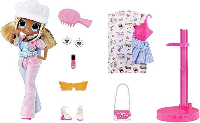 LOL Surprise OMG Sweets Fashion Doll - Dress Up Doll Set With 20 Surprises  for Girls and Kids 4+