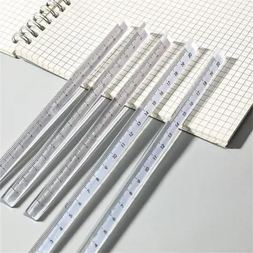 90 Degree Double Strip Quilt Ruler, 10 Inch Acrylic Quilting