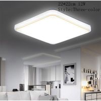 Square LED Ceiling Lights 12W24W36W48W Remote Control Ceiling Lamp for Living Room Bedroom Kitchen Decor Modern Panel Light
