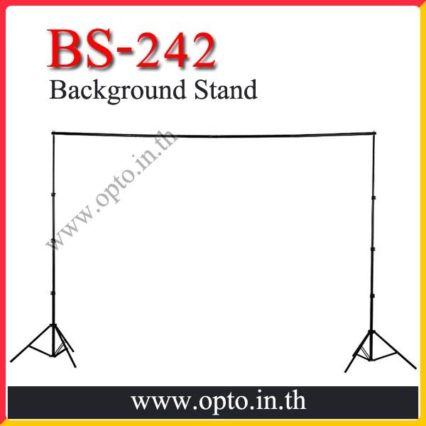 BS-242 Adjustable Background Stand Set Backdrop