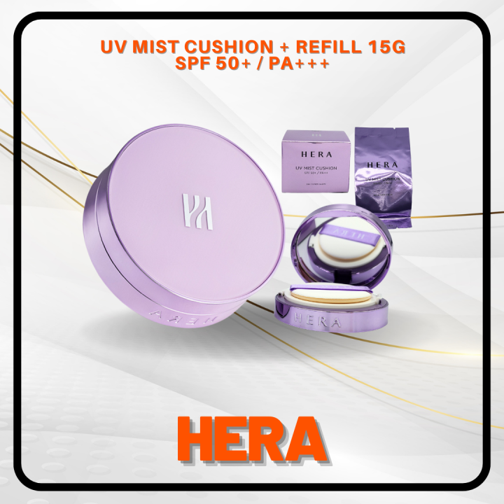 [HERA] UV MIST CUSHION 15g + Refill 15g Lazada