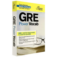 Genuine GRE test vocabulary GRE power vocab English original English vocabulary Princeton English Word Book English book