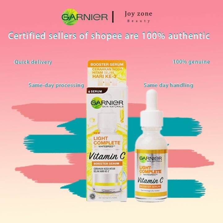 Garnier Light Niacinamide Full Vitamin C Intensive Hydrating Repair Facial Serum brightening