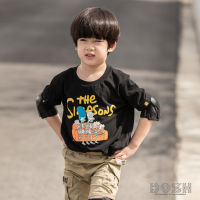 DOSH BOYS T-SHIRTS THE SIMPSONS เสื้อยืดคอกลม แขนสั้น เด็กชาย FSIBT5053-BL