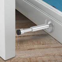 ♨✵♦ Hydraulic Buffer Door Stopper Pure Copper Aluminum Alloy Door Stops Wall-Mounted Bumper Non-Magnetic Hardware