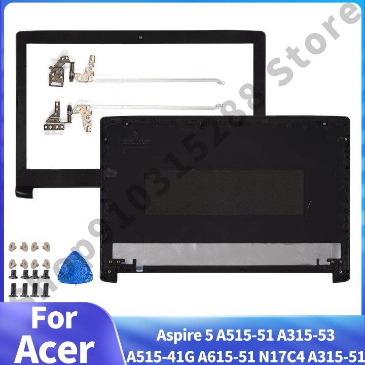 ปกหลัง-lcd-ฝาปิดโน้ตบุค-บานพับเคสใส่โน๊ตบุ๊คใหม่เหมาะสำหรับ-fo-acer-aspire-5-a515-51-a515-51g-a515-41g-a615-a615-51g-a315-53-a315-51