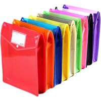 【CW】 A5 Plastic File Wallet for Documents Envelope Expanding Folder Document Organizer School Business