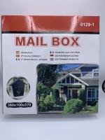 ตู้จดหมาย ตู้ไปรษณีย์ Classic Mini สีน้ำตาลเข้ม (1 ชิ้น) ตู้จดหมายเหล็ก ตู้รับจดหมาย ตู้ใส่จดหมาย กล่องจดหมาย Mailbox Mail Box