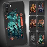 【Shell set]อะนิเมะ Genshin Impact Case สำหรับ POCO M3 X3 Pro F3สำหรับ Xiaomi Redmi Note 10 Pro 9C 9A 9 Pro Comics ฝาครอบโทรศัพท์สีดำ