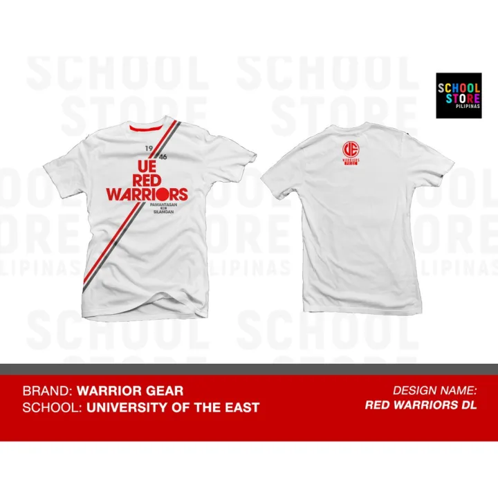 UE Red Warriors - DL Shirt - University of the East | Lazada PH