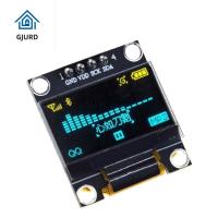 GJURD SCK SDA การสื่อสาร I2C IIC 12864 สมาร์ท อิเล็กทรอนิคส์ สำหรับ Arduino โมดูลแสดงผล OLED บอร์ดหน้าจอ LCD โมดูล LCD กระดานดำ