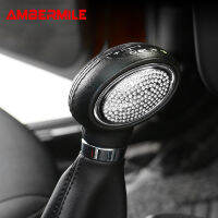 AMBERMILE สำหรับ Mini Cooper F55 F54 F56 JCW อุปกรณ์เสริม3D คริสตัลภายในรถเกียร์ Shift Knob สติกเกอร์รถจัดแต่งทรงผม