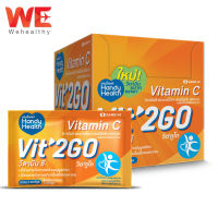 SAND M Handy Health Vit 2GO Vitamin C แฮนดี้เฮลท์ วิต’ทูโก วิตามิน ซี 12 ซอง/กล่อง (1 กล่อง)