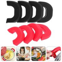 1Pcs Silicone Cookware Holders Cover Handle Holder Oven Mitts Heat Resistant Pot Sleeve Grip for Frying Cast Iron Skillet Pan Other Specialty Kitchen