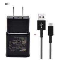 100 Original Samsung Galaxy Note 20 10 plus S10 S8 S9 Plus Fast Charger UK Plug Travel Adapter Type-c USB Cable S9 Plus A30 A50 A70 A90 Note 8 9 10 PLUS