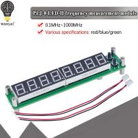 【CW】 PLJ-8LED-H 0.1MHz to 2400MHz RF Frequency Counter Cymometer meter measurement 8 LED Digital Display FOR Ham Radio amplifier