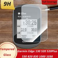 [Electronic film] สำหรับ Garmin Edge 130 520 Plus 530 820 830 1000 1030ฝาครอบกระจกนิรภัยป้องกันหน้าจอ9H กันกระแทกฟิล์มกันรอย