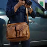 ?กระเป๋ากล้องหนังแท้ รุ่น Ansel camera bag ราคาสุดพิเศษ