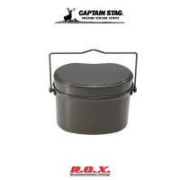 CAPTAIN STAG MILITARY RICE COOKER 4 CUPS หม้อหุงข้าวสำหรับแคมป์ปิ้ง หม้อหุงข้าวพกพา