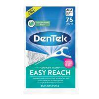 DenTek Complete Clean Easy Reach Floss Picks, No Break &amp; No Shred Floss (Option Select)