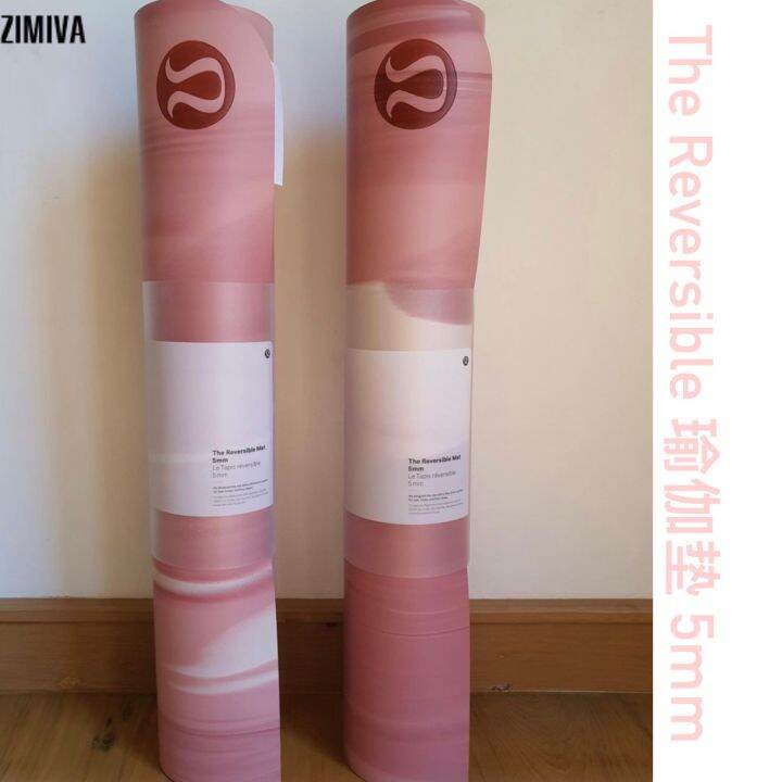ZIMIVA Lululemon Yoga Mat 5Mm DoubleSided Professional Rubber NonSlip