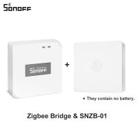 Sonoff Zigbee Bridge สวิทช์เซ็นเซอร์อุณหภูมิและความชื้นไร้สาย Zigbee 3.0 สําหรับประตูหน้าต่าง