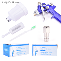 Knights House 1.0mm NEW MINI AIR Spray Gun Auto รถรายละเอียด TOUCH UP Paint sprayer Spot Repair