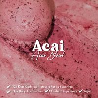 Acai: Acai bowl *ถ้วย 80g ซื้อขั้นต่ำ 6 ถ้วยคละรสชาติได้แจ้งรสชาติในแชท*