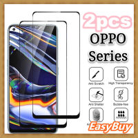 2PCS ฟิล์มกันรอย for OPPO A15S A5S A3S A7 A5 A9 A12 A12E A31 2020 OPPO Reno 2F 2 3 4 5 A52 A53 A72 A92 A83 A59 F7 F9 F1S F11 ฟิล์มกระจก