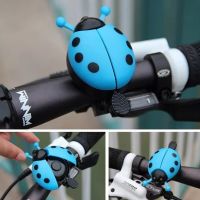 Cute Ladybug Mountain Bicycle Horn Childrens Riding Beetle Bell Horns Folding Bike Bells Waterproof