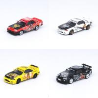 พรีเซลอินโน1:64 NISSAN SKYLINE GTS-R (R31/2/3/4) BRUCE LEE Die-Cast คอลเลกชันโมเดลรถยนต์ขนาดเล็ก