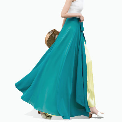 New Lace Up Skirt Spring Summer Women Skirt Vintage High Waist Chiffon Skirts Casual Korean Streetwear Fashion Skirts