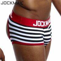 （A NEW） JOCKMAILSexy Underwear Men Jockstrap Breathable CuecaUnderwear Cotton Boxershorts Panties Low Waist G Strings