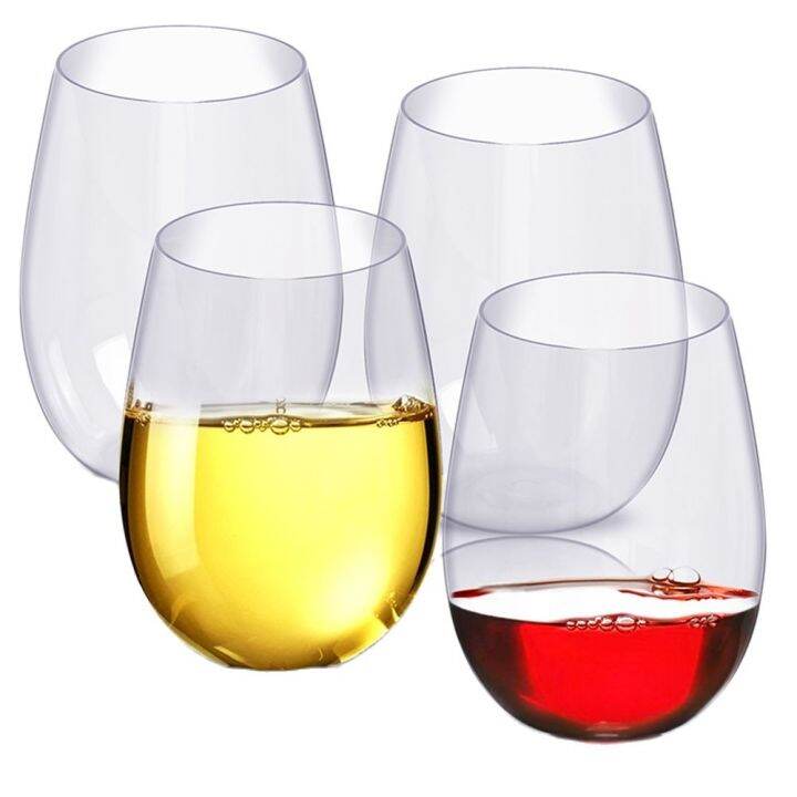 cw-4pc-set-shatterproof-plastic-wine-glass-unbreakable-pctg-tumbler-glasses-cups-reusable-transparent-fruit-juice-beer-cup