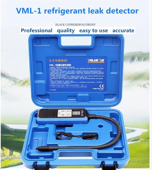 vml-1อิเล็กทรอนิกส์เครื่องตรวจรอยรั่ว-r410-r22-r32สารทำความเย็นการตรวจจับฮาโลเจนเครื่องปรับอากาศในรถยนต์เครื่องตรวจจับฮาโลเจน