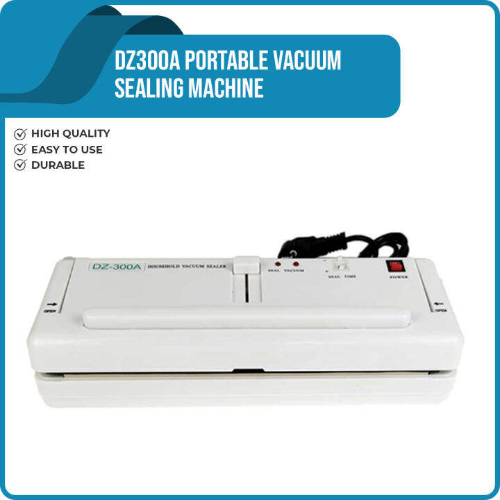 Food Vacuum Sealer Machine DZ300A Manual Vacuum & Sealing Seal Machine Lazada PH