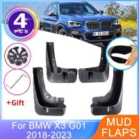 บังโคลน4X สำหรับ BMW X3 G01 2018 2019 2020 2021 2022 2023บังโคลนหลังด้านหน้าแผ่นกันกระเซ็นที่กันขอบล้ออุปกรณ์แต่งรถยนต์