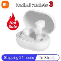 【Undine earphone】หูฟังบลูทูธ Xiaomi Redmi Airdots 3 TWS ชุดหูฟังเล่นเกมบลูทูธ5.2แบบปรับได้ AptX พร้อมไมค์หูฟังเอียร์บัดไร้สาย Mi True 3