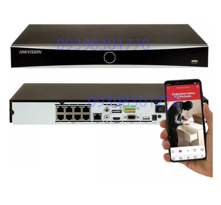 hikvision nvr poe 8 channel