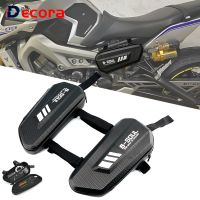 For Yamaha MT-03 MT-07 MT-09 MT-10 MT-25 XJ6 FZ1 FZ6 FZ8 Motorcycle Modified Side Bag Waterproof Hard Shell Triangle Bag