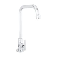 ว๊าว? ก๊อกซิงค์เดี่ยวเคาน์เตอร์ GF-24-517-50 ก๊อกซิงค์ SINK FAUCET GLOBO GF-24-517-50 CHROME