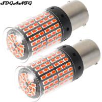 2ชิ้นโคมไฟ Canbus 2100LM ไร้ข้อผิดพลาด144SMD หลอดไฟแอลอีดีสำหรับเลี้ยวไฟสัญญาณ/ไฟเบรคไฟเบรคหลอดไฟ LED หลอดไฟแอลอีดีสำหรับไฟจอดรถไม่มีข้อผิดพลาดโคมไฟ Canbus SDGAAFG