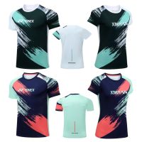 shot goods Badminton Shirt 220 Mens and Womens Quick-Drying T-shirt Ready Stock