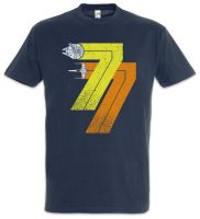 เสื้อยืดลายกบฎโบราณจำนวน77ตัวเสื้อยืดปีดารา1977พันธมิตร Falcon Wars Fun