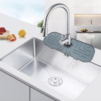 Kitchen Faucet Absorbent Mat Sink Splash Guard Silicone Drainage Mat Drying Pads Kitchen Bathroom Countertop Protection Mats