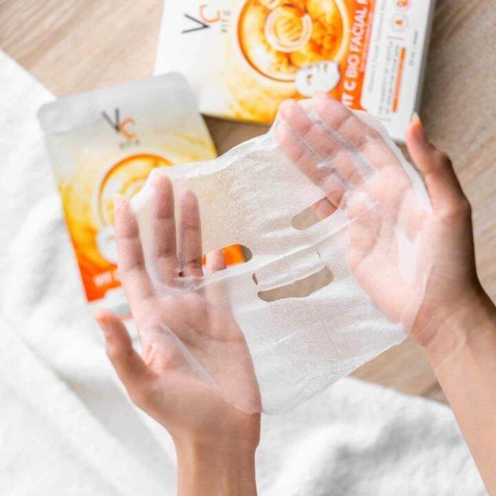vit-c-bio-facial-mask-มาส์กวิตซีเกาหลี-วีซีน้องฉัตร-33-ml-ต่อแผ่น